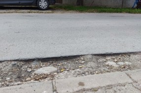Udarne rupe u Prvomajskoj ulici