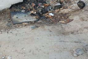 Udarna rupa na uglu Aksentija Marodića i Josipa Zelića