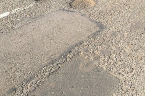 Rupe na obilaznom putu na Paliću