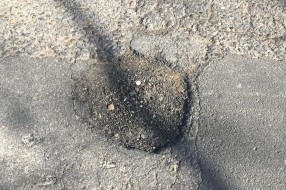 Rupe na obilaznom putu na Paliću