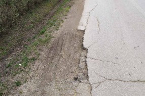 Oštećenja kolovoza u Mačvanskoj ulici