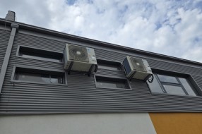 Postavljene klime na novom objektu Železničke stanice