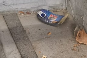 Podzemni prolaz na železničkoj stanici na Paliću