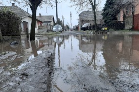 Jasenovačka ulica - voda do kolena