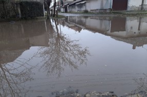 Jasenovačka ulica - voda do kolena