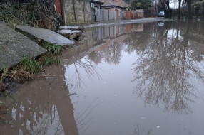 Jasenovačka ulica - voda do kolena