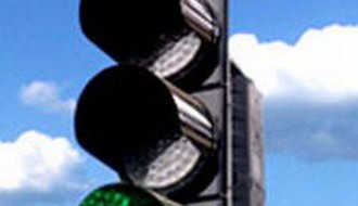 Treptujuće zeleno svetlo na semaforu