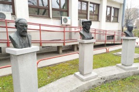 Biste ispred Zavoda za javno zdravlje