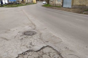 Oštećenje kolovoza na Majšanskom putu