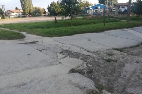 Oštećenja na putu - Ulica Vatroslava Jagića