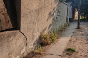 Nakrivljeni zid