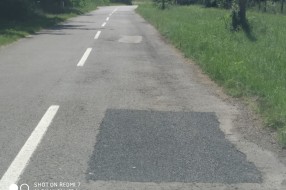 Rupe na putu u Graničarskoj ulici
