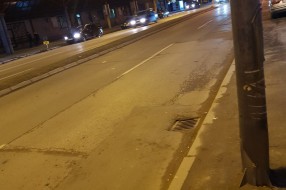 Neobeleženo autobusko stajalište preko puta glavne stanice
