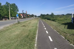 Korov, trava i drugo rastinje na biciklističkoj stazi kod bivše Zorke