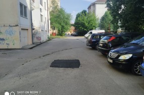 Udarne rupe u Šumskoj ulici