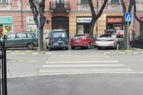 Bahato parkiranje se toleriše, pešaci neka se snalaze...