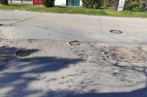 Rupe na putu u Pribojskoj ulici