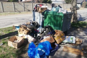Problem sa konstantno prepunjenim kontejnerom u Teslinoj ulici
