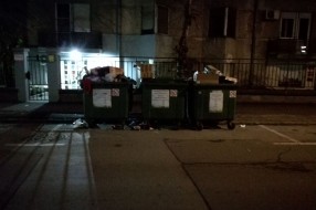 Parking za otpadni kontejner