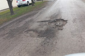 Ogromna rupa u Verušićkoj ulici