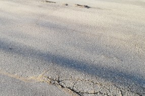 Oštećen kolovoz kod Blaškovog križa