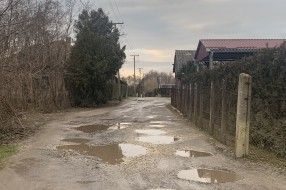 Ulica 50. Nova - nekada je bila asfaltirana