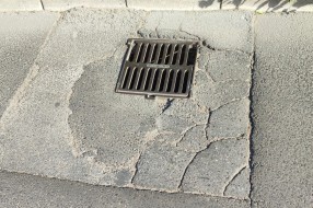 Tone slivnik sa okolnim betonom - Maksima Gorkog 28.