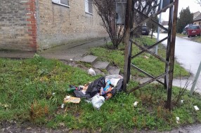 Divlja deponija u Malom Bajmoku (Mačvanska - Durmitorska)