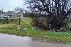Divlja deponija u Malom Bajmoku (Mačvanska - Durmitorska)