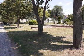 Zapušten Trg Paje Jovanovića u Aleksandrovu