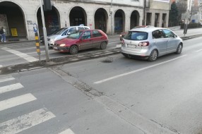 Nestala šahta na raskrsnici kod hotela "Patria"