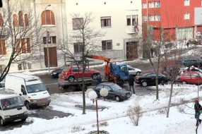 Neočišćena parking mesta