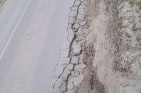 Udarne rupe na Majšanskom putu