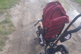 Pešačka staza i asfalt u Ulici Antuna Vrančića