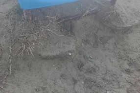 Tobogan na Prozivci - potrebno dosuti peska