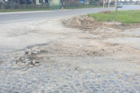 Krateri na raskrsnici Beogradskog puta i Tolminske