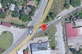 Krateri na raskrsnici Beogradskog puta i Tolminske