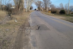 Udarna rupa na kraju Lošinjske ulice