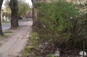Slika grada iz Preradovićeve ulice