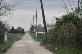 Nagnuta bandera elektrovoda u Jorgovanskoj ulici