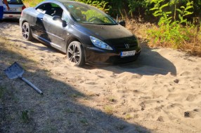Neprohodan peščani put u ulici 4. jula, Kelebija
