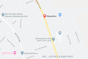 Zapuštena staza i nepregledna raskrsnica u Aleksandrovu (Verušićka ulica)