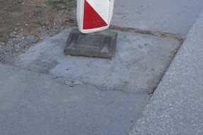 Ogromne rupe duž ulice Isidore Sekulić