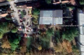 Javni parking prostor kod policijske uprave