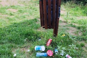 Smeće oko jezera Palić