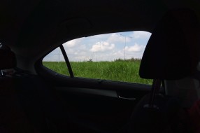 Zapušten kružni tok na ipsilon kraku (kod Crvenog sela)