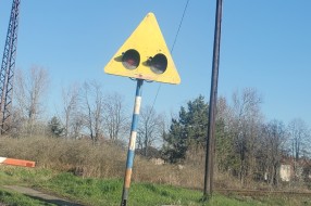 Signalizacija na pružnom prelazu iz Bajmoka prema Rati