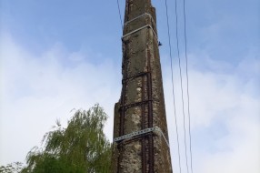 Gornji Tavankut-rastinje pored puta, nema uličnih svetala i losa bandera