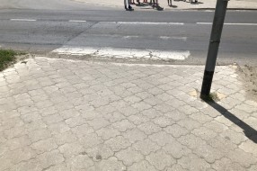 Pešački prelaz kod OŠ Sečenji Ištvan