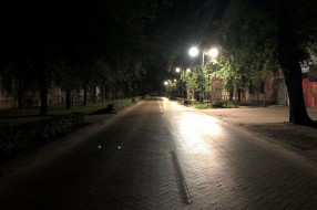 Ne radi deo rasvete u Ulici braće Radić (od kružnog toka prema gradu)